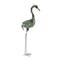 Set of 2 Green Metal Coastal Garden Sculpture, 40", 38"